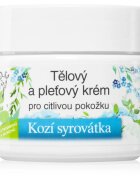 Bione Cosmetics Goat Whey tápláló krém az arcra és a testre az érzékeny bőrre 260 ml