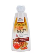 Bione Cosmetics Honey + Q10 gél az intim higiéniára méhpempővel 260 ml