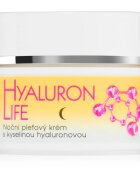 Bione Cosmetics Hyaluron Life éjszakai arckrém hialuronsavval 51 ml