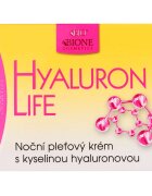 Bione Cosmetics Hyaluron Life éjszakai arckrém hialuronsavval 51 ml