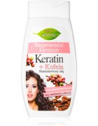 Bione Cosmetics Keratin + Caffeine regeneráló sampon 260 ml