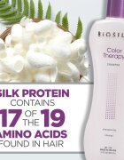 Biosilk Color Therapy Shampoo finom állagú sampon szulfát és parabén nélkül 355 ml