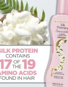 Biosilk Silk Therapy Irresistible öblítést nem igénylő regeneráló ápolás selyemmel 167 ml