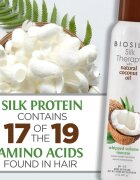 Biosilk Silk Therapy Whipped Volume Mousse volumennövelő hajhab hajra kókuszolajjal 227 g