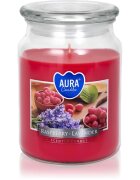 BISPOL Premium Line Raspberry -Lavender illatgyertya 500 g