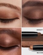 Bobbi Brown Long-Wear Dual-Ended Cream Shadow Stick szemhéjfesték ceruza duo árnyalat Milk Chocolate / Midnight Brown 1.6 g