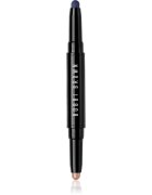 Bobbi Brown Long-Wear Dual-Ended Cream Shadow Stick szemhéjfesték ceruza duo árnyalat Silk / Rich Navy 1.6 g