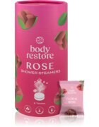 Body Restore Rose Shower Steamers zuhanytabletták rózsa illattal 6 db