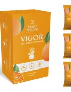 Body Restore Vigor Shower Steamers zuhanytabletták illatok Orange 3 db
