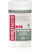 Borotalco MEN Invisible dezodor roll-on a fehér és sárga foltok ellen uraknak illatok Musk Scent 40 ml
