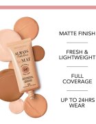 Bourjois Air Mat mattító alapozó árnyalat 02 Vanilla 30 ml