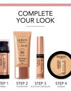 Bourjois Air Mat mattító alapozó árnyalat 02 Vanilla 30 ml
