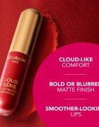 Bourjois Cloud Crème Velvet Matte ultra mattító folyékony ajakrúzs árnyalat 07 Red-y or Not 3.1 ml