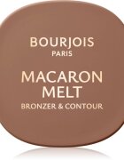 Bourjois Macaron Melt Bronzer & Contour bronzosító és kontúrozó púder 2 az 1-ben árnyalat 01 Vanilla Foam 5 g