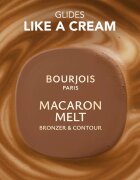 Bourjois Macaron Melt Bronzer & Contour bronzosító és kontúrozó púder 2 az 1-ben árnyalat 01 Vanilla Foam 5 g