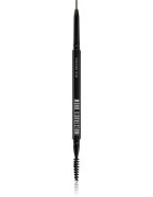 BPerfect Indestructi'Brow tartós szemöldök ceruza kefével árnyalat Irid Brown 10 g