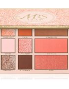 BPerfect Mrs Glam Snatched Mini Palette multifunkciós arc paletta az arcra 22 g