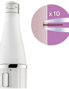 Braun Face 810 epilátor tisztító kefével az arcra 1 db