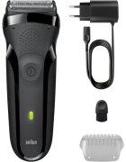 Braun Series 3 300 elektromos borotválkozó készülék Black 1 db