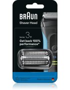 Braun Series 3+ 32B tartalék kefék elektromos borotvával való borotválkozáshoz 1 db