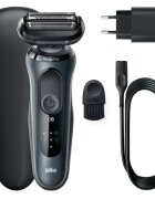 Braun Series 6 61-N1000s elektromos borotválkozó készülék Black 1 db