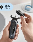 Braun Series 6 61-N1000s elektromos borotválkozó készülék Black 1 db