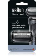 Braun Series 6 64B tartalék kefék elektromos borotvával való borotválkozáshoz 1 db