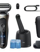Braun Series 7 72-C7200cc elektromos borotválkozó készülék tisztító- és töltőállomással Gold 1 db