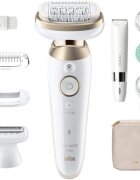 Braun Silk-épil 9 Flex SkinSpa 9-481 3D epilátor teljesen flexibilis fejjel vizes és száraz borotválkozáshoz 1 db