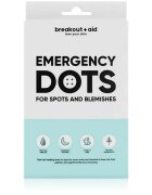 breakout + aid Emergency Dots For Spots and Blemishes helyi ápolás pattanások ellen az arcra dekoltázsra és hátra teafaolajjal 72 db
