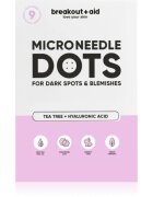 breakout + aid Microneedle Dots helyi ápolás mikrotűkkel a pattanások utáni sötét foltokra 9 db