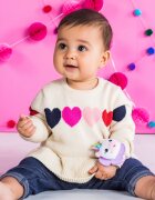 Bright Starts Wrist Pals Toy csörgő rágókával Unicorn & Llama 0 m+ 2 db