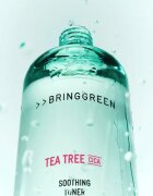 BRINGGREEN Tea Tree Cica Soothing Toner nyugtató tonikum hidratáló hatással 250 ml