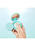 BRINGGREEN Tea Tree Cica Tone Up Sun Cushion gyengéd védő folyadék applikátorral SPF 50+ 15 g