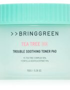BRINGGREEN Tea Tree Cica Trouble Soothing Toner Pad tonizáló párnák nyugtató hatással 90 db