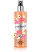 Bruno Banani Sweet Fantasy Rose & Popcorn parfümözött spray a testre testre és hajra hölgyeknek 250 ml