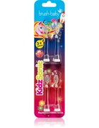 Brush Baby KidzSonic csere fejek a fogkeféhez gyermekeknek 3 éves kortól 4 db