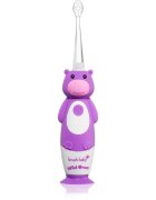 Brush Baby WildOnes WildOne elektromos fogkefe + 2 tartalékfej gyermekeknek Hippo 1 db