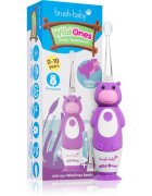 Brush Baby WildOnes WildOne elektromos fogkefe + 2 tartalékfej gyermekeknek Hippo 1 db