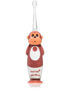 Brush Baby WildOnes WildOne elektromos fogkefe + 2 tartalékfej gyermekeknek Monkey 1 db