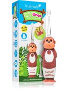 Brush Baby WildOnes WildOne elektromos fogkefe + 2 tartalékfej gyermekeknek Monkey 1 db