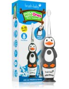 Brush Baby WildOnes WildOne elektromos fogkefe + 2 tartalékfej gyermekeknek Penguin 1 db