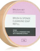 BrushArt Accessories Brush & Sponge cleansing soap tisztító szappan kozmetikai ecsetekre Refill 40 g