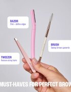 BrushArt Accessories Face & Brow razors borotva szemöldökre 6 db