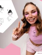 BrushArt Accessories Reusable eye patches újrahasználható szempárnácskák Me Time 2 db