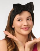 BrushArt Accessories Skincare headband kozmetikai fejpánt Black 1 db