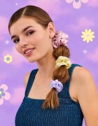 BrushArt Daisy Dreams Satin Scrunchies Set hajgumik 3 db