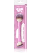 BrushArt Double Duty Blush & Powder brush arcpirosító- és púderecset kétoldalas 1 db