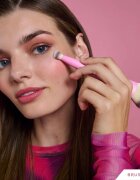 BrushArt Double Duty Concealer & Foundation brush alapozó és korrektor ecset kétoldalas 1 db