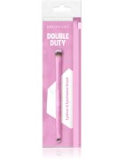 BrushArt Double Duty Eyeliner & Eyeshadow brush ecset szemhéjfestékekhez és szemhéjtusokhoz kétoldalas 1 db